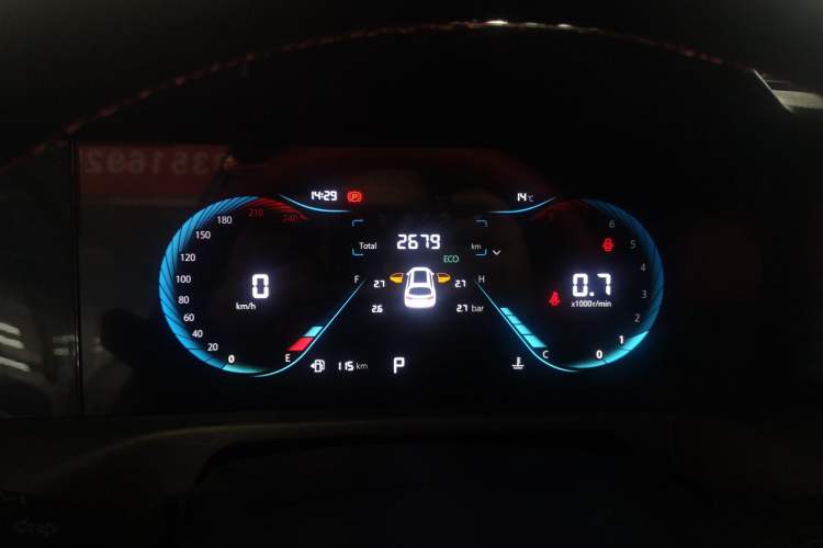Used CHANGAN CS35PLUS 2022 Blue Whale NE 1.4T DCT Luxury Model Instrument Cluster