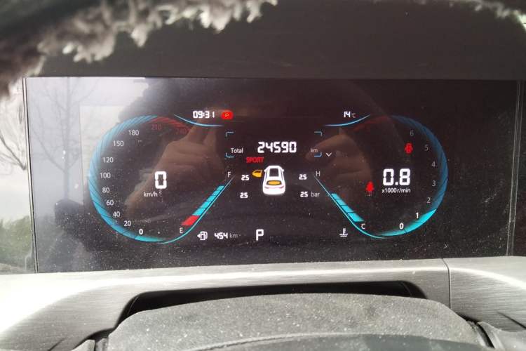 Used CHANGAN CS35PLUS 2022 Blue Whale NE 1.4T DCT Luxury Model Instrument Cluster