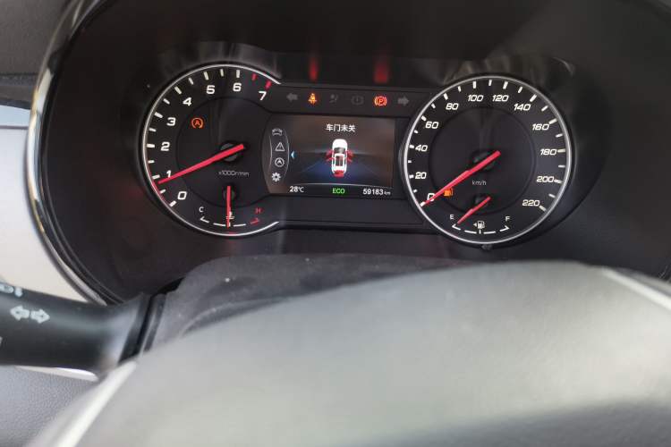 Used CHANGAN CS35PLUS 2022 1.6L Manual Luxury Edition Odometer Close Up
