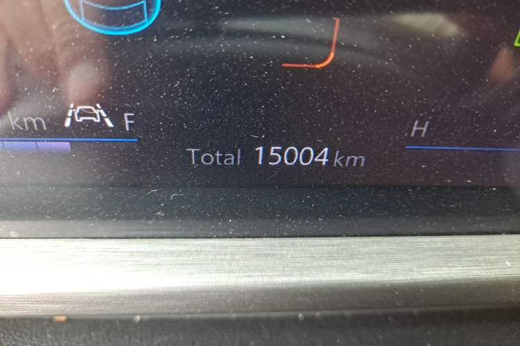 Used CHANGAN CS35PLUS 2022 Blue Whale NE 1.4T DCT Prestige Model Odometer Close Up