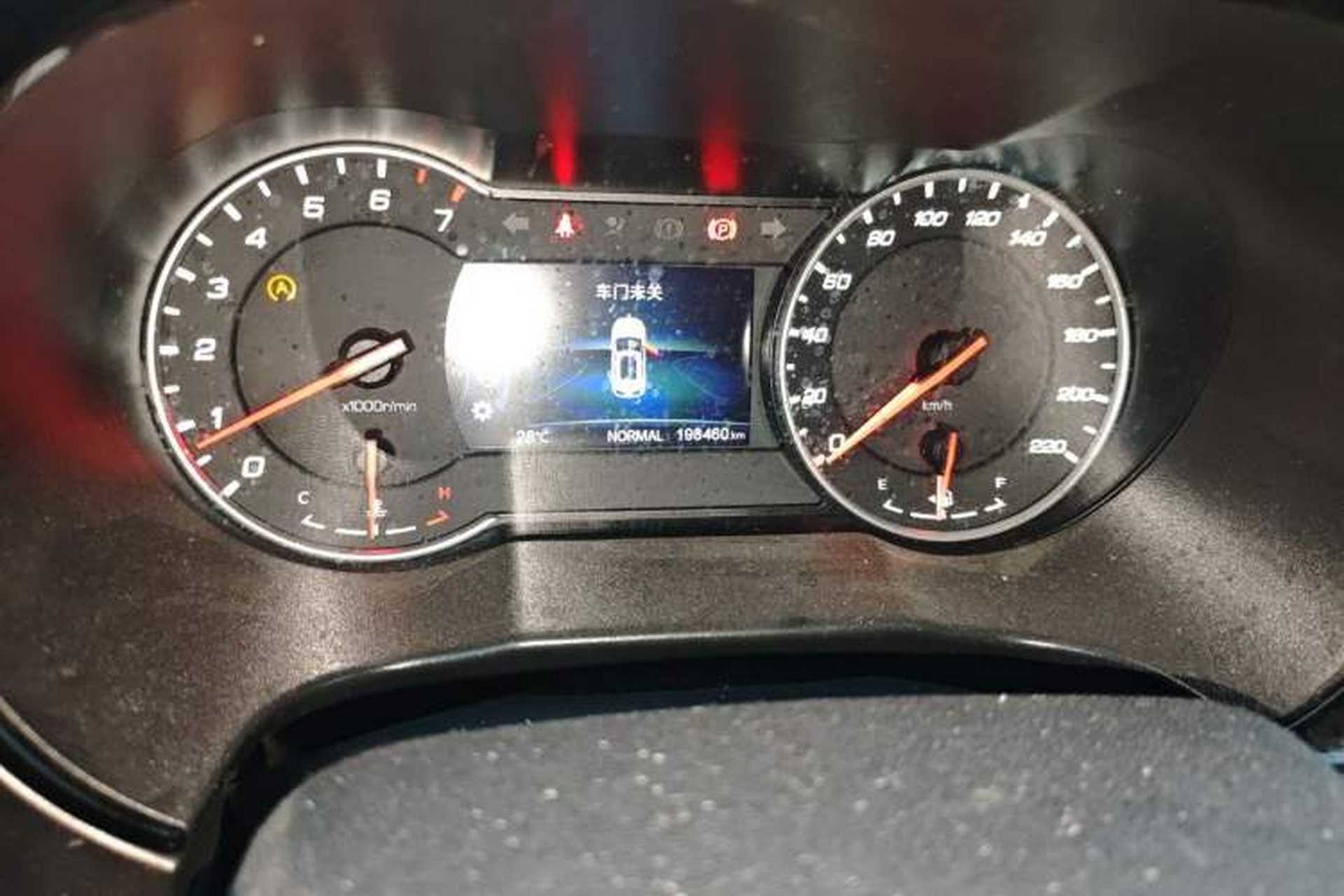 Used CHANGAN CS35PLUS 2022 1.6L Manual Luxury Edition Odometer Close Up