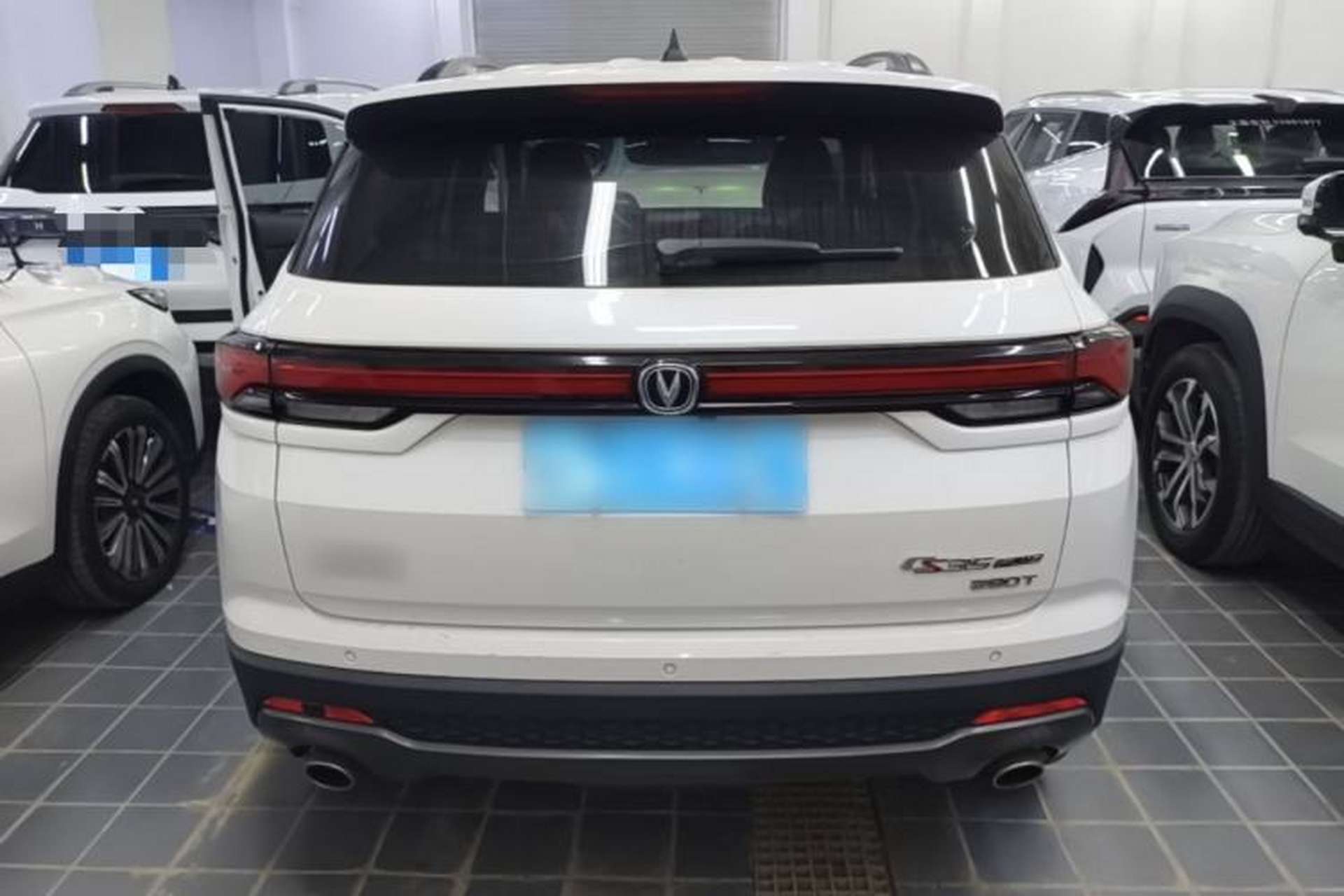 Used CHANGAN CS35PLUS 2022 Blue Whale NE 1.4T DCT Luxury Model Rear