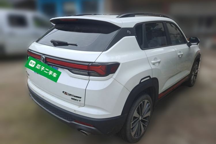 Used CHANGAN CS35PLUS 2022 Blue Whale NE 1.4T DCT Prestige Model Rear Right 45 Deg