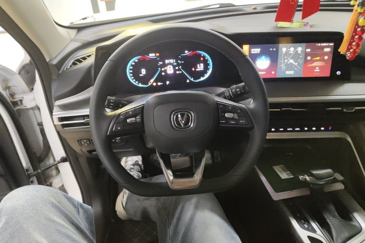 Used CHANGAN CS35PLUS 2022 Blue Whale NE 1.4T DCT Luxury Model Steering Wheel