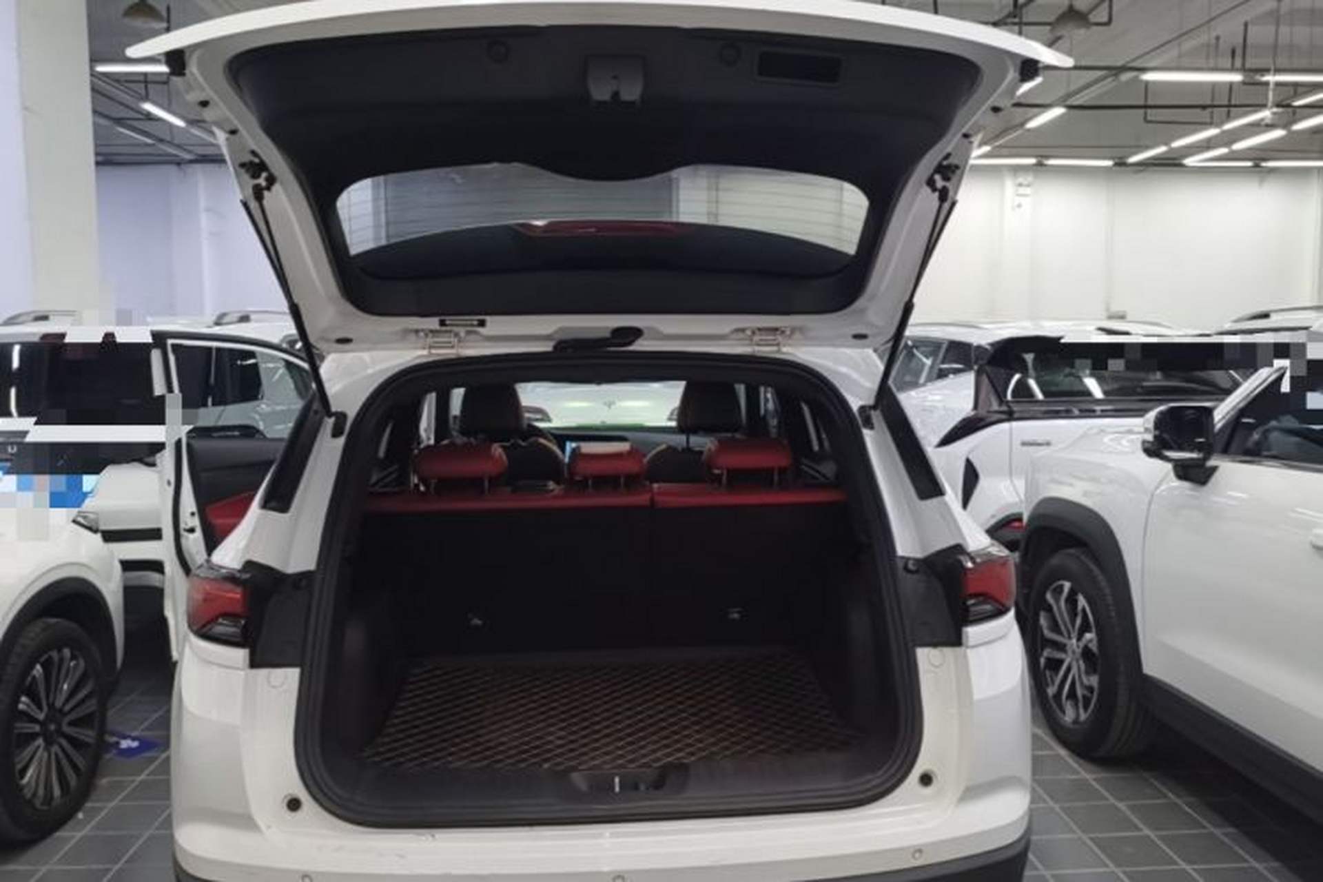 Used CHANGAN CS35PLUS 2022 Blue Whale NE 1.4T DCT Luxury Model Trunk