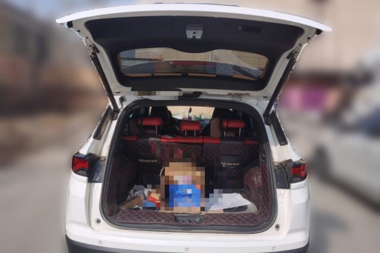 Used CHANGAN CS35PLUS 2022 Blue Whale NE 1.4T DCT Prestige Model Trunk