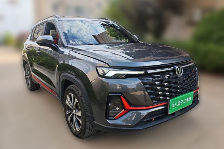 Used CHANGAN CS35PLUS 2023 Enjoy Edition 1.4T DCT Luxury Model Front Right 45 Deg
