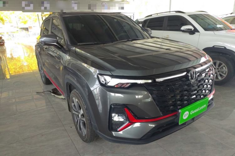 Used CHANGAN CS35PLUS 2023 Enjoy Edition 1.4T DCT Luxury Model Front Right 45 Deg