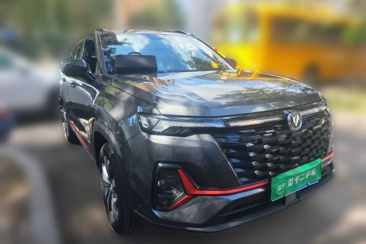Used CHANGAN CS35PLUS 2023 Enjoy Edition 1.4T DCT Luxury Model Front Right 45 Deg