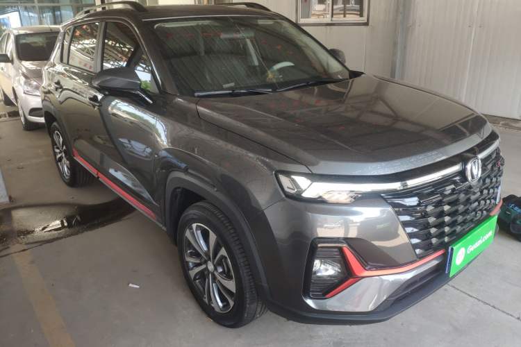 Used CHANGAN CS35PLUS 2023 Enjoy Edition 1.4T DCT Luxury Model Front Right 45 Deg