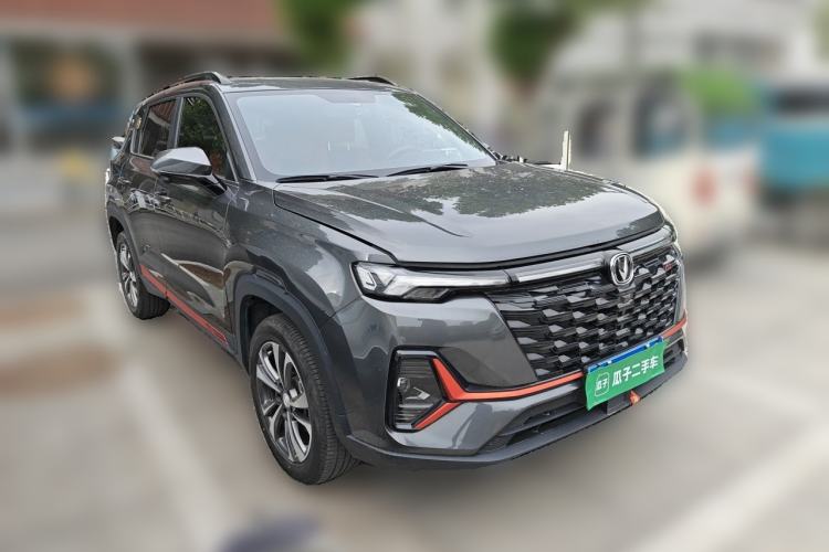 Used CHANGAN CS35PLUS 2023 Enjoy Edition 1.4T DCT Luxury Model Front Right 45 Deg