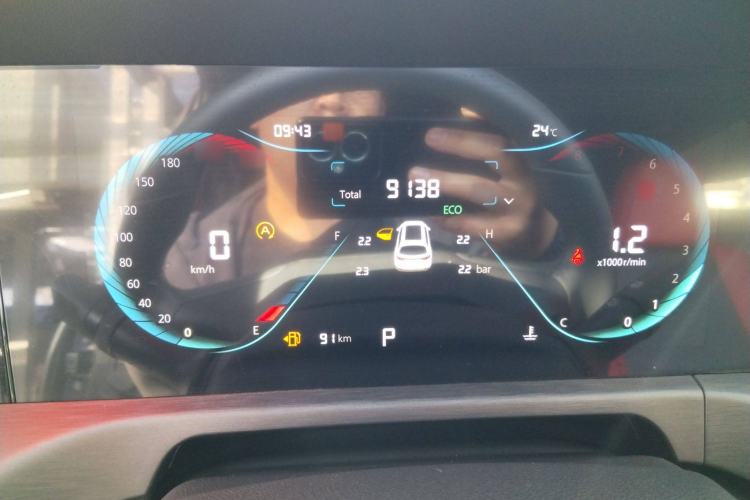 Used CHANGAN CS35PLUS 2023 Enjoy Edition 1.4T DCT Luxury Model Instrument Cluster
