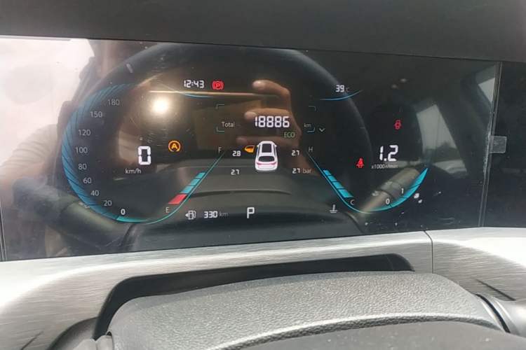 Used CHANGAN CS35PLUS 2023 Enjoy Edition 1.4T DCT Prestige Model Instrument Cluster