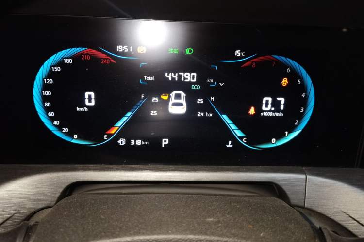 Used CHANGAN CS35PLUS 2023 Enjoy Edition 1.4T DCT Prestige Model Instrument Cluster