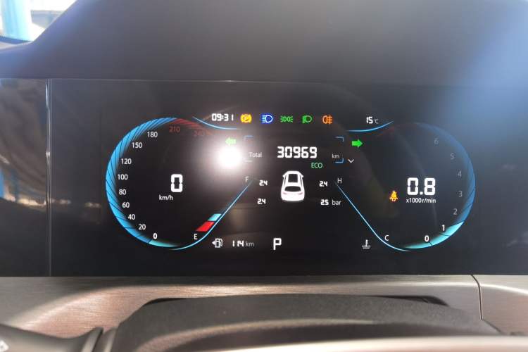 Used CHANGAN CS35PLUS 2023 Enjoy Edition 1.4T DCT Luxury Model Instrument Cluster