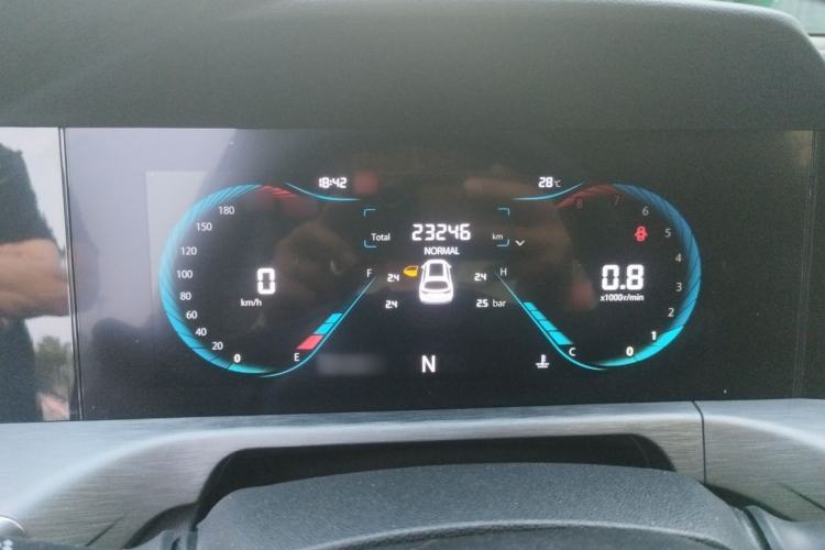 Used CHANGAN CS35PLUS 2023 Enjoy Edition 1.4T DCT Luxury Model Instrument Cluster