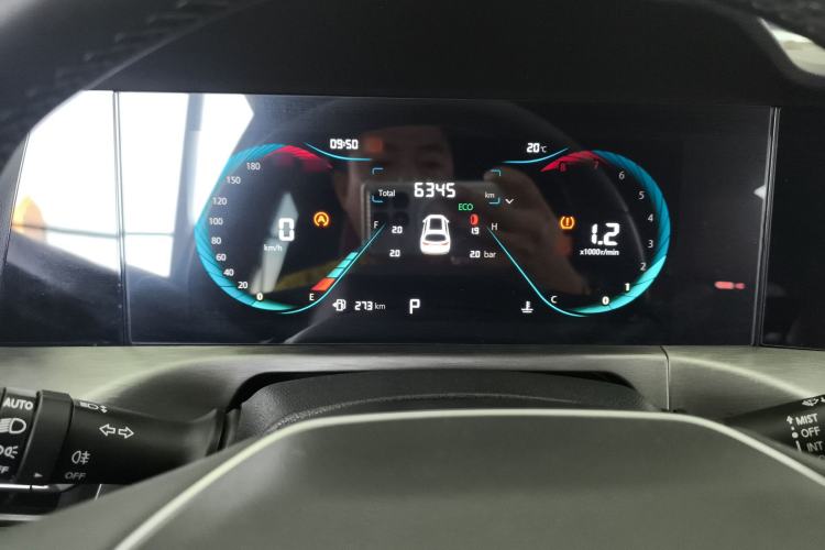 Used CHANGAN CS35PLUS 2023 Enjoy Edition 1.4T DCT Luxury Model Instrument Cluster