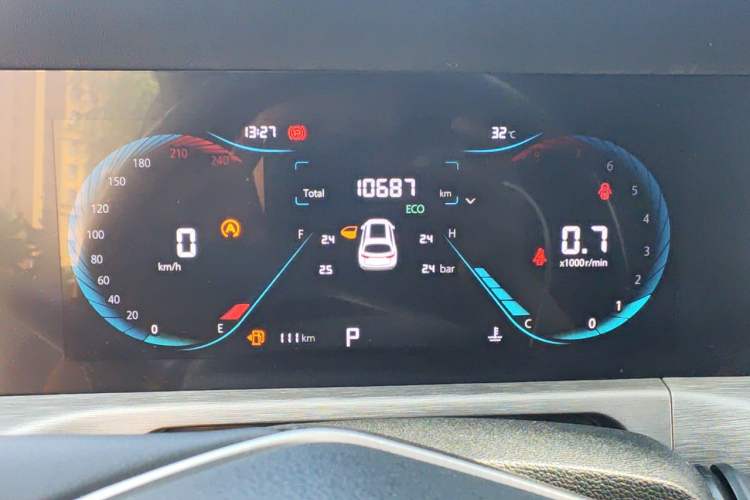 Used CHANGAN CS35PLUS 2023 Enjoy Edition 1.4T DCT Luxury Model Instrument Cluster