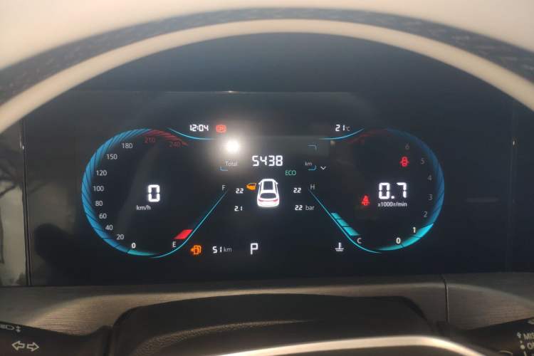Used CHANGAN CS35PLUS 2023 Enjoy Edition 1.4T DCT Luxury Model Instrument Cluster