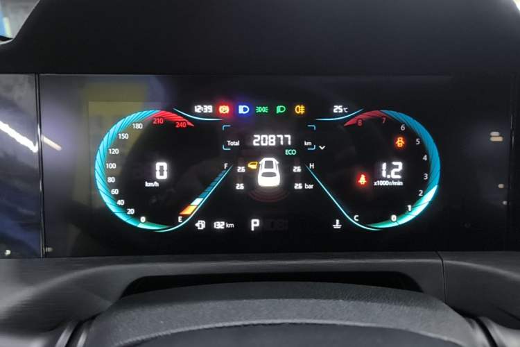 Used CHANGAN CS35PLUS 2023 Enjoy Edition 1.4T DCT Luxury Model Instrument Cluster