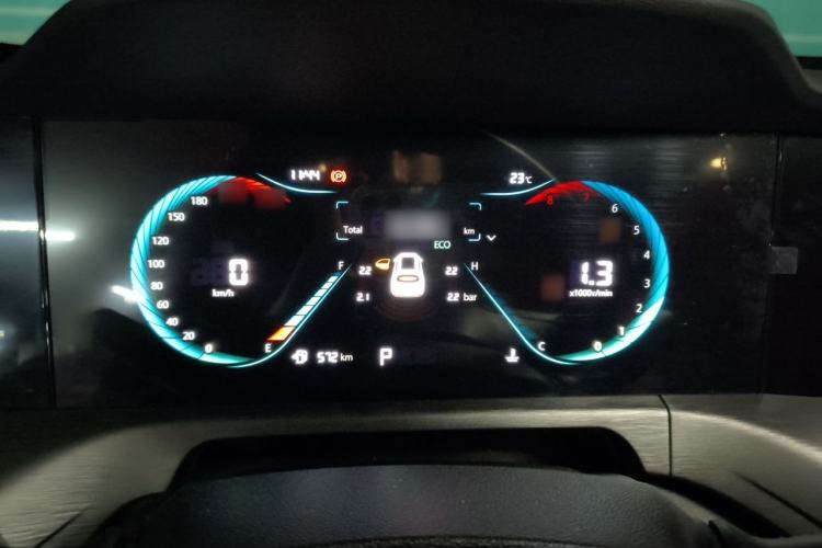 Used CHANGAN CS35PLUS 2023 Enjoy Edition 1.4T DCT Luxury Model Instrument Cluster
