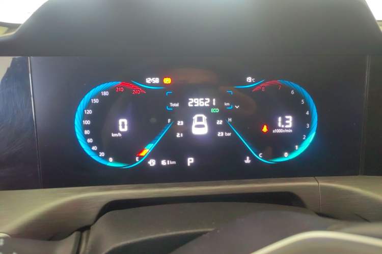 Used CHANGAN CS35PLUS 2023 Enjoy Edition 1.4T DCT Luxury Model Instrument Cluster
