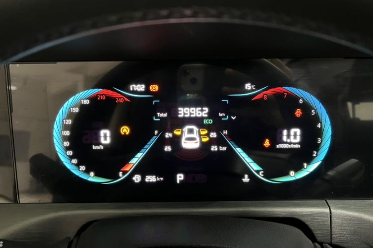Used CHANGAN CS35PLUS 2023 Enjoy Edition 1.4T DCT Luxury Model Odometer Close Up