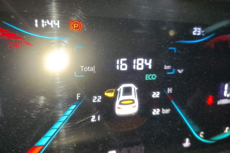 Used CHANGAN CS35PLUS 2023 Enjoy Edition 1.4T DCT Luxury Model Odometer Close Up