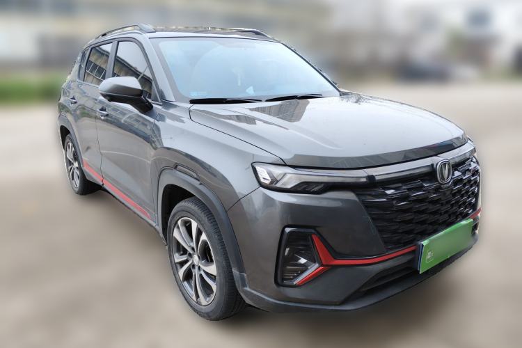 Used CHANGAN CS35PLUS 2023 Enjoy Edition 1.4T DCT Luxury Model Front Right 45 Deg