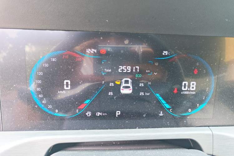 Used CHANGAN CS35PLUS 2023 Enjoy Edition 1.4T DCT Luxury Model Instrument Cluster