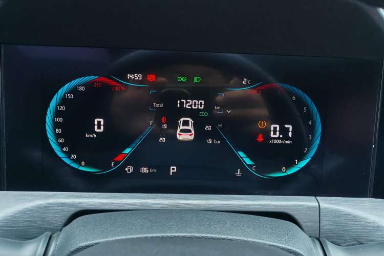 Used CHANGAN CS35PLUS 2023 Enjoy Edition 1.4T DCT Luxury Model Instrument Cluster