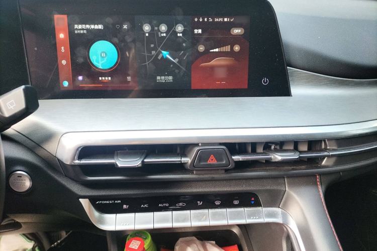 Used CHANGAN CS35PLUS 2023 Enjoy Edition 1.4T DCT Luxury Model Audio And AC Panel