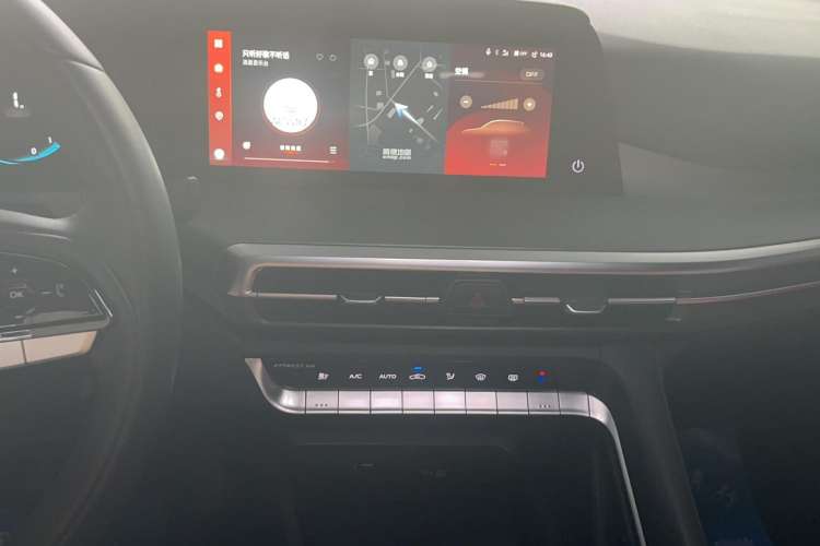 Used CHANGAN CS35PLUS 2023 Enjoy Edition 1.4T DCT Luxury Model Audio And AC Panel