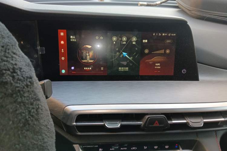 Used CHANGAN CS35PLUS 2023 Enjoy Edition 1.4T DCT Luxury Model Audio And AC Panel