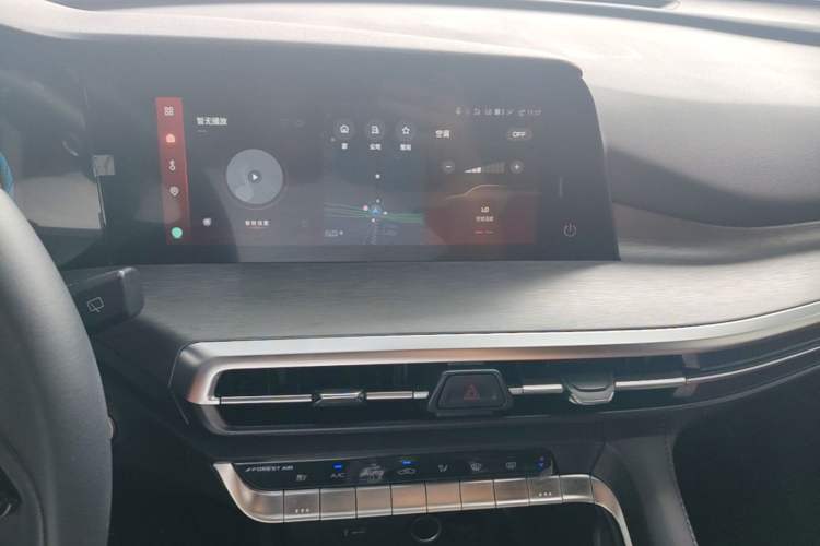 Used CHANGAN CS35PLUS 2023 Enjoy Edition 1.4T DCT Luxury Model Audio And AC Panel
