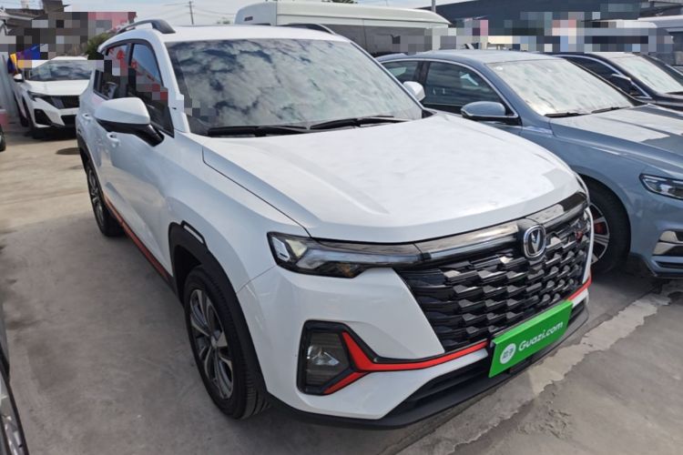 Used CHANGAN CS35PLUS 2023 Enjoy Edition 1.4T DCT Luxury Model Front Right 45 Deg