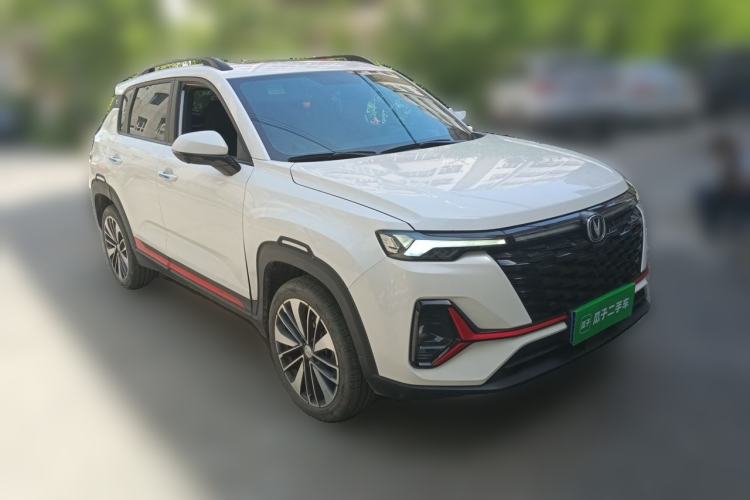 Used CHANGAN CS35PLUS 2023 Enjoy Edition 1.4T DCT Prestige Model Front Right 45 Deg