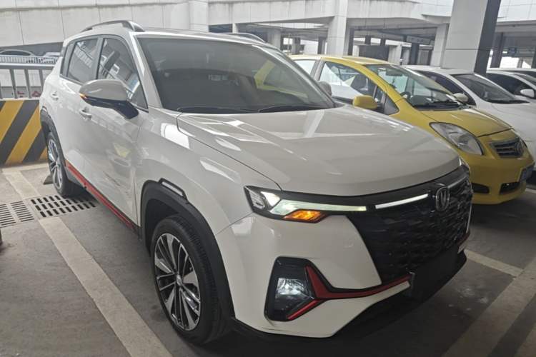 Used CHANGAN CS35PLUS 2023 Enjoy Edition 1.4T DCT Prestige Model Front Right 45 Deg