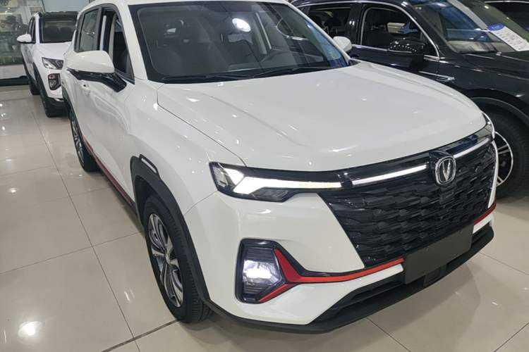 Used CHANGAN CS35PLUS 2023 Enjoy Edition 1.4T DCT Luxury Model Front Right 45 Deg