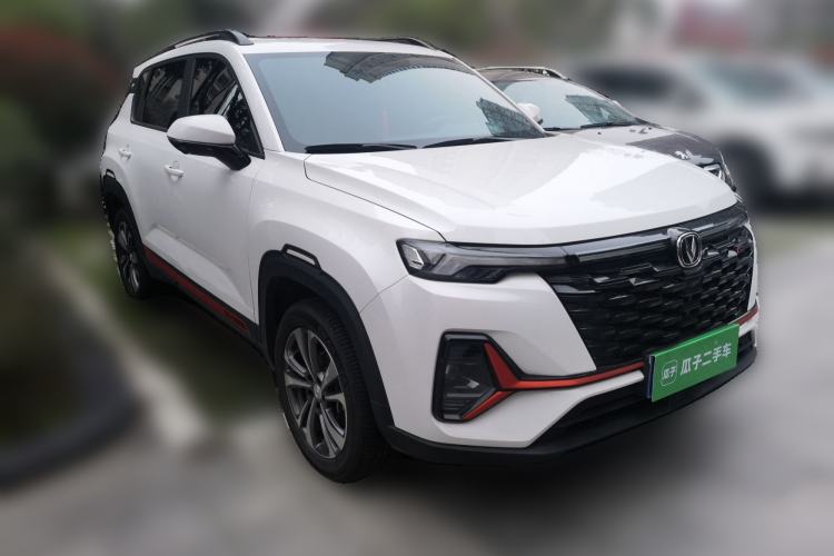 Used CHANGAN CS35PLUS 2023 Enjoy Edition 1.4T DCT Luxury Model Front Right 45 Deg