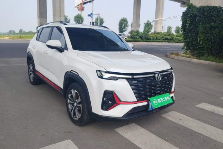 Used CHANGAN CS35PLUS 2023 Enjoy Edition 1.4T DCT Luxury Model Front Right 45 Deg