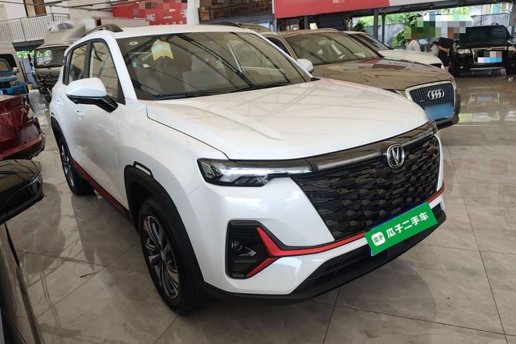 Used CHANGAN CS35PLUS 2023 Enjoy Edition 1.4T DCT Luxury Model Front Right 45 Deg