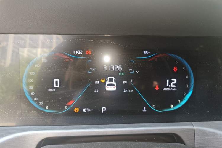 Used CHANGAN CS35PLUS 2023 Enjoy Edition 1.4T DCT Prestige Model Instrument Cluster