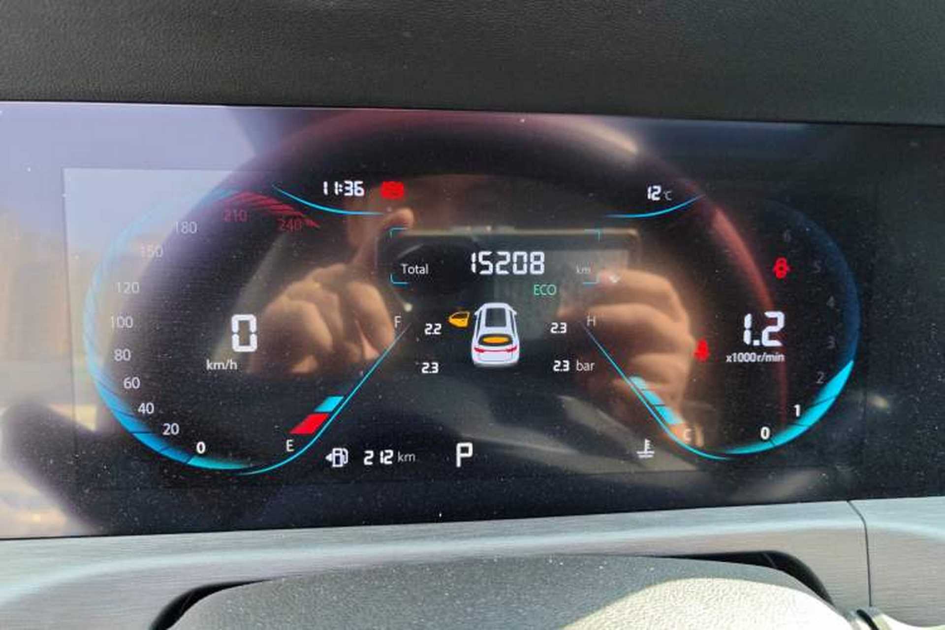 Used CHANGAN CS35PLUS 2023 Enjoy Edition 1.4T DCT Luxury Model Instrument Cluster