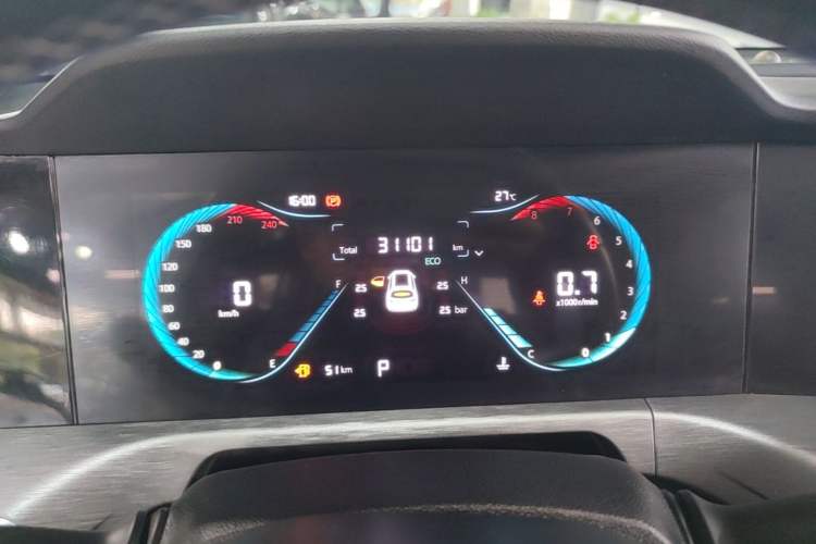 Used CHANGAN CS35PLUS 2023 Enjoy Edition 1.4T DCT Luxury Model Instrument Cluster