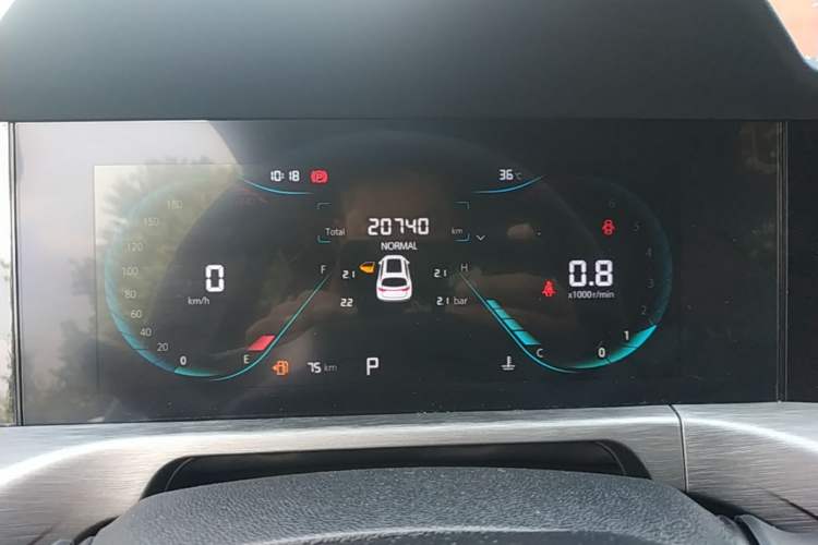 Used CHANGAN CS35PLUS 2023 Enjoy Edition 1.4T DCT Luxury Model Instrument Cluster