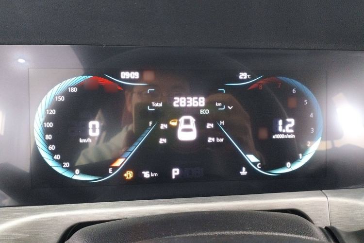 Used CHANGAN CS35PLUS 2023 Enjoy Edition 1.4T DCT Luxury Model Instrument Cluster