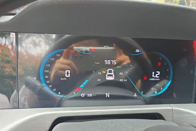 Used CHANGAN CS35PLUS 2023 Enjoy Edition 1.4T DCT Luxury Model Instrument Cluster