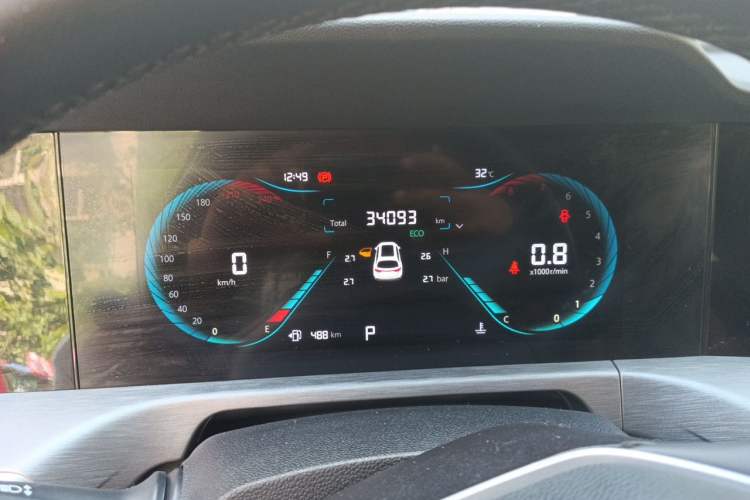 Used CHANGAN CS35PLUS 2023 Enjoy Edition 1.4T DCT Prestige Model Instrument Cluster