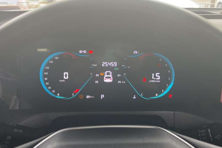 Used CHANGAN CS35PLUS 2023 Enjoy Edition 1.4T DCT Luxury Model Instrument Cluster